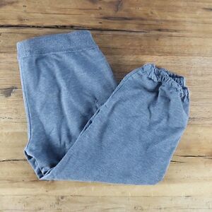 MOSSIMO SUPPLY CO GREY CAPRI JOGGERS WITH APPLIQUE 3 SIZE MEDIUM